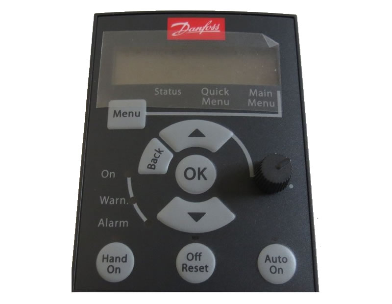 Display Danfoss com Potenciômetro Inversor