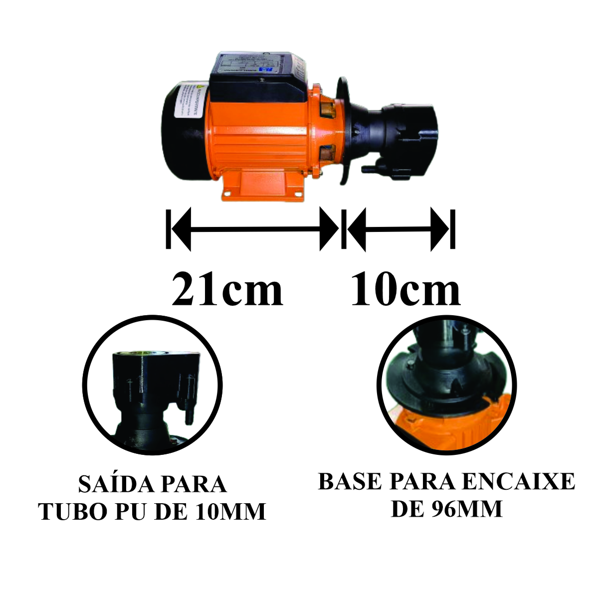 Bomba de Refrigeração Submersível SR100