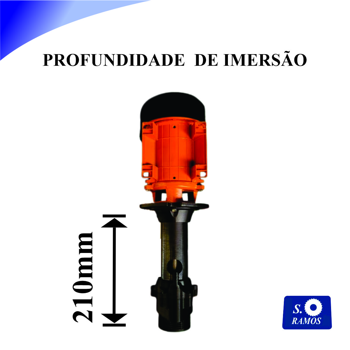 Bomba de Refrigeração Submersível SR210