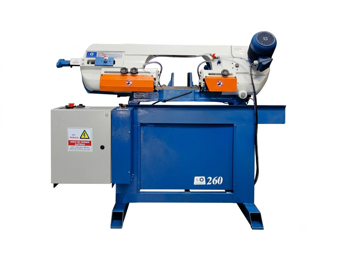 Máquina serra fita horizontal Sramos 260