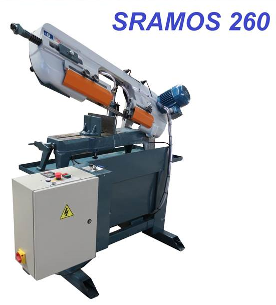 Máquina serra fita horizontal Sramos 260