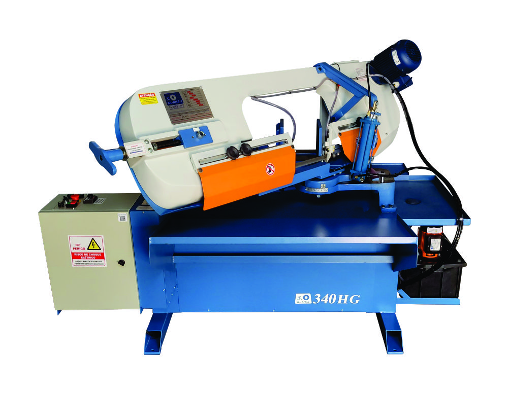 Máquina Serra Fita horizontal Sramos 340 HG