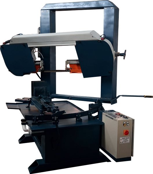 Máquina Serra Fita horizontal Sramos 400 Hg-D dupla coluna giratória