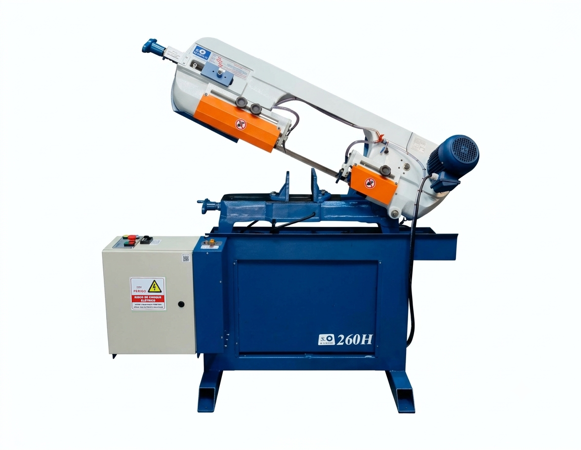 Máquina de Serra Fita horizontal Sramos 260H - subida automática